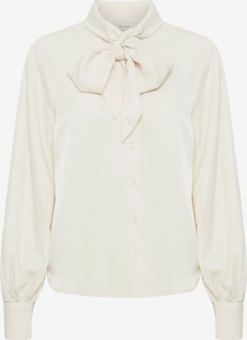 Chemisier 'HANYO' b.young en beige : devant