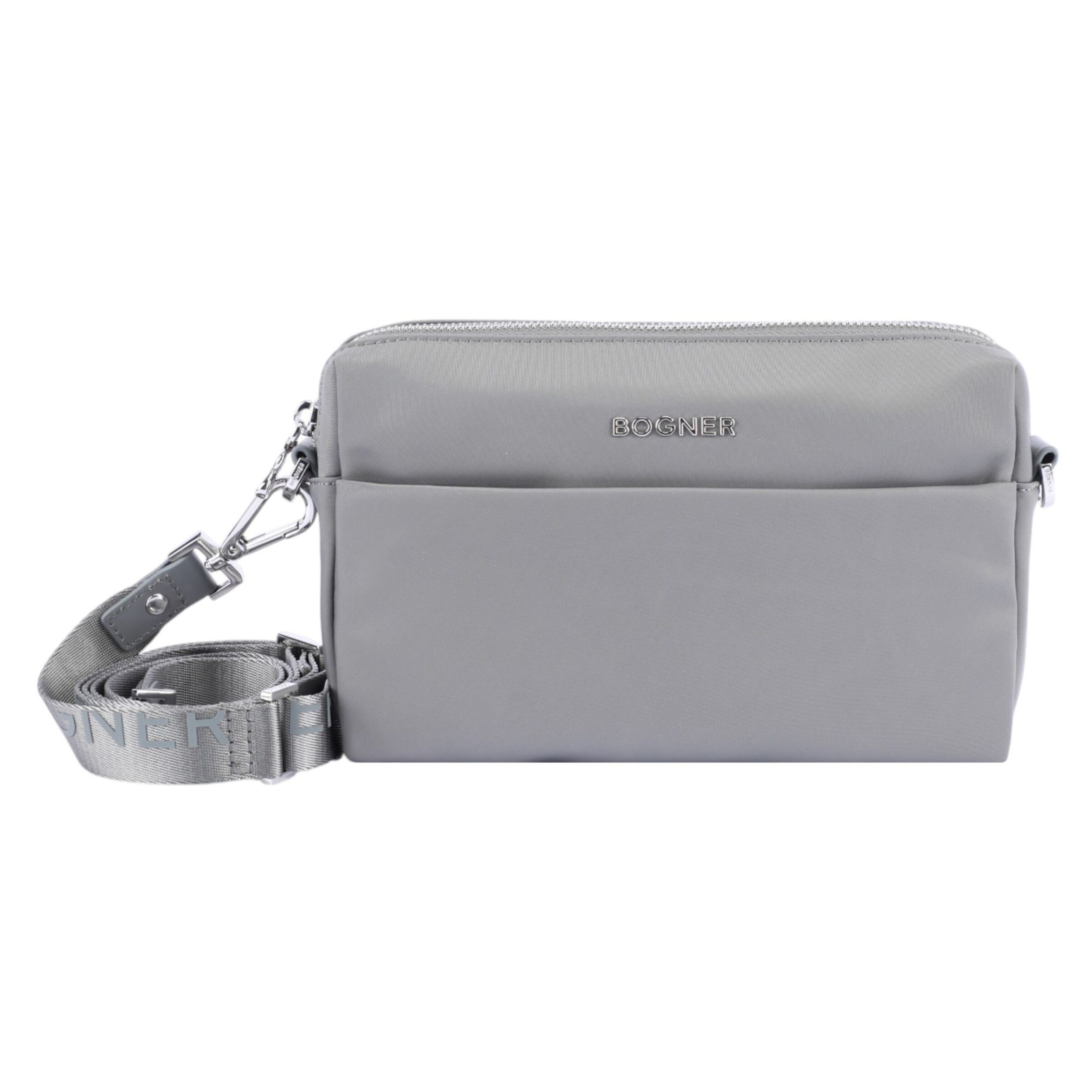 BOGNER Crossbody Bag 'Klosters Sita' in Grey: front