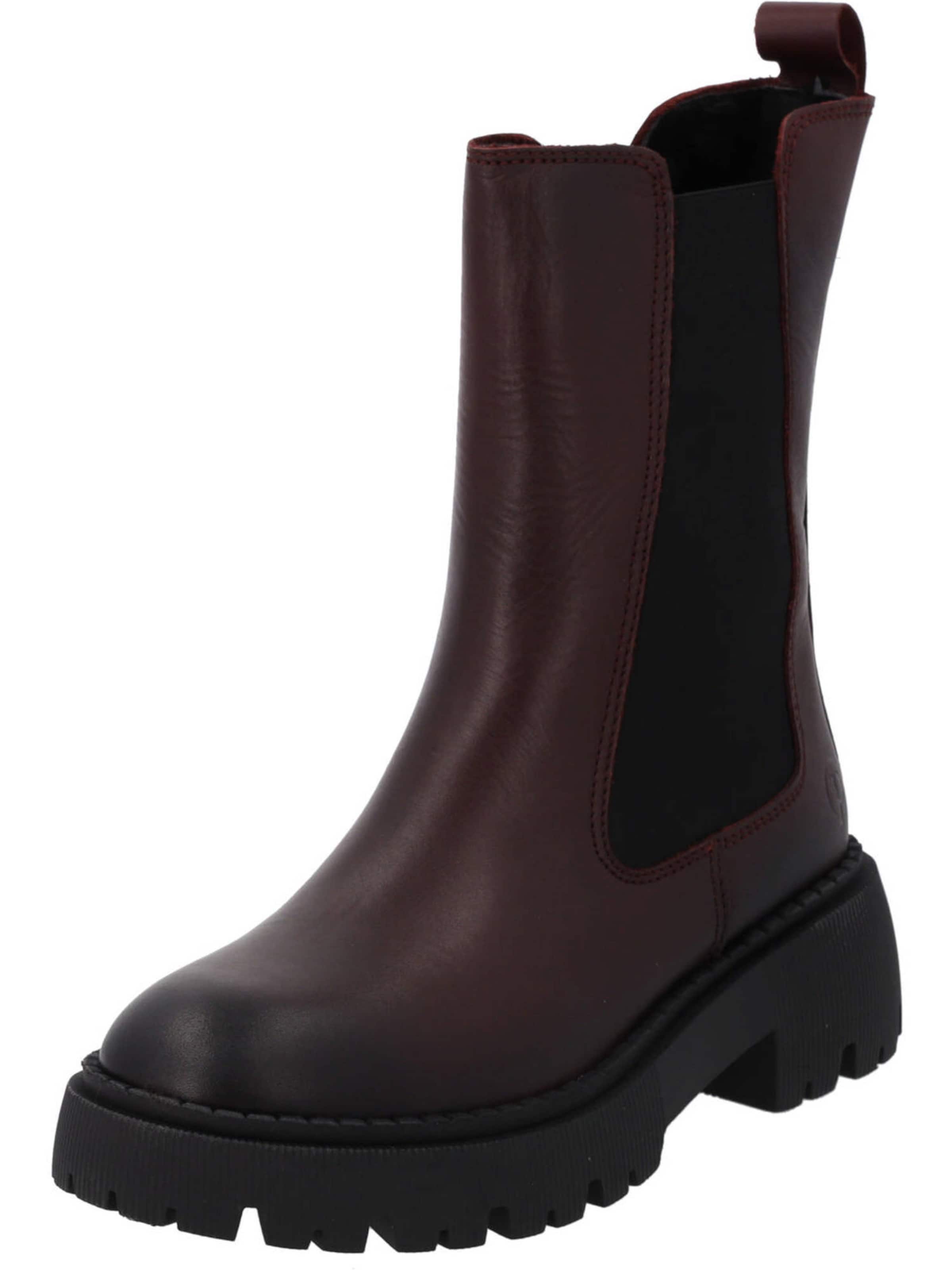 Palado Chelsea Boots 'Zevah' in Rot: Vorderseite