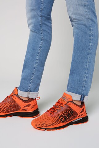 CAMP DAVID Sneakers in Orange: front