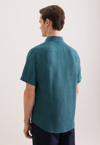 Coupe regular Chemise SEIDENSTICKER en bleu