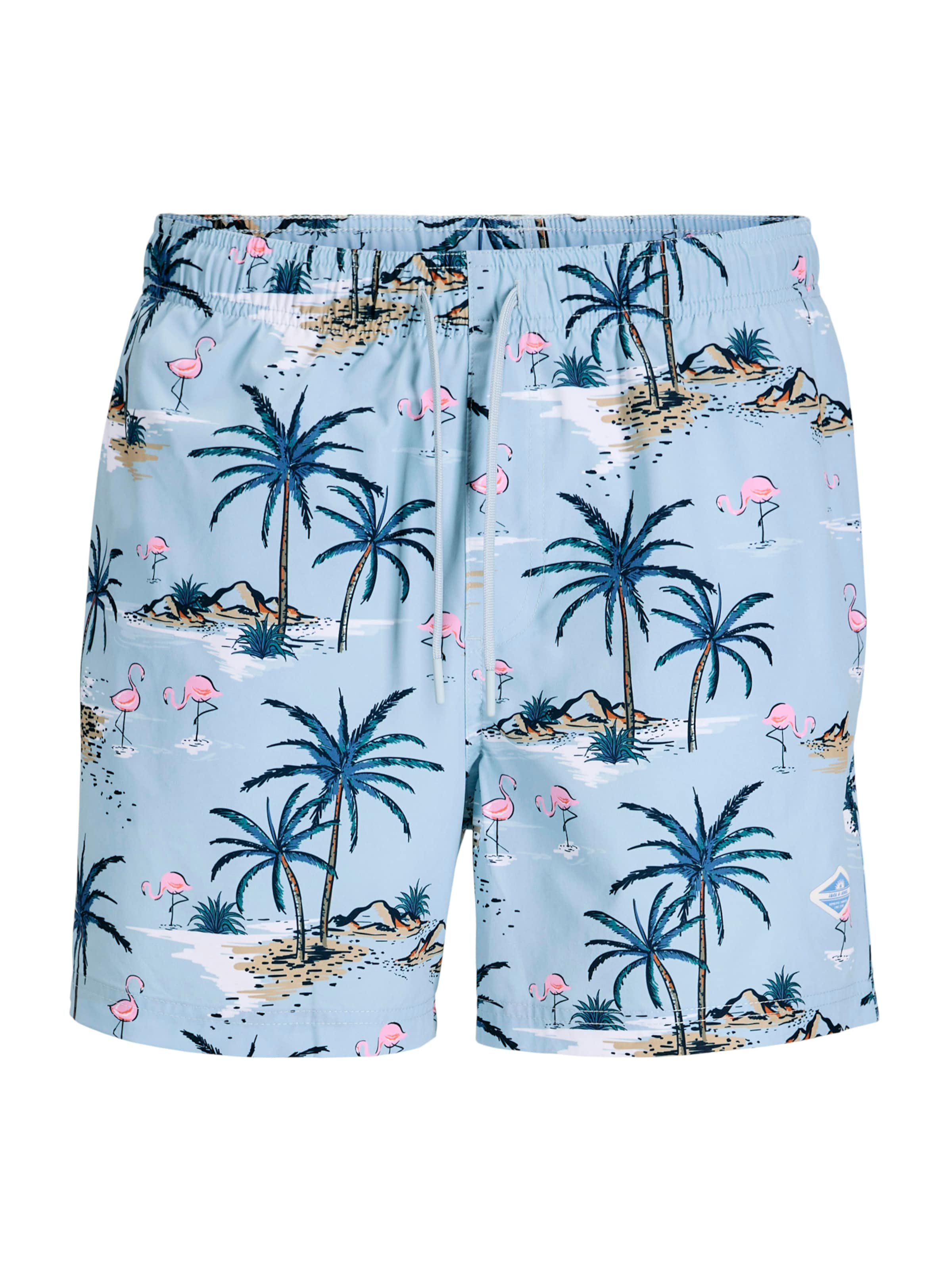Pantaloncini da bagno 'JPSTMAUI' di JACK & JONES in blu: frontale