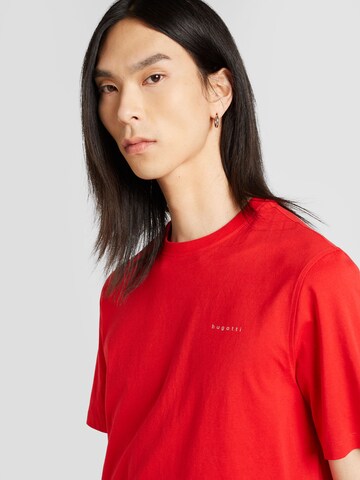 T-Shirt bugatti en rouge