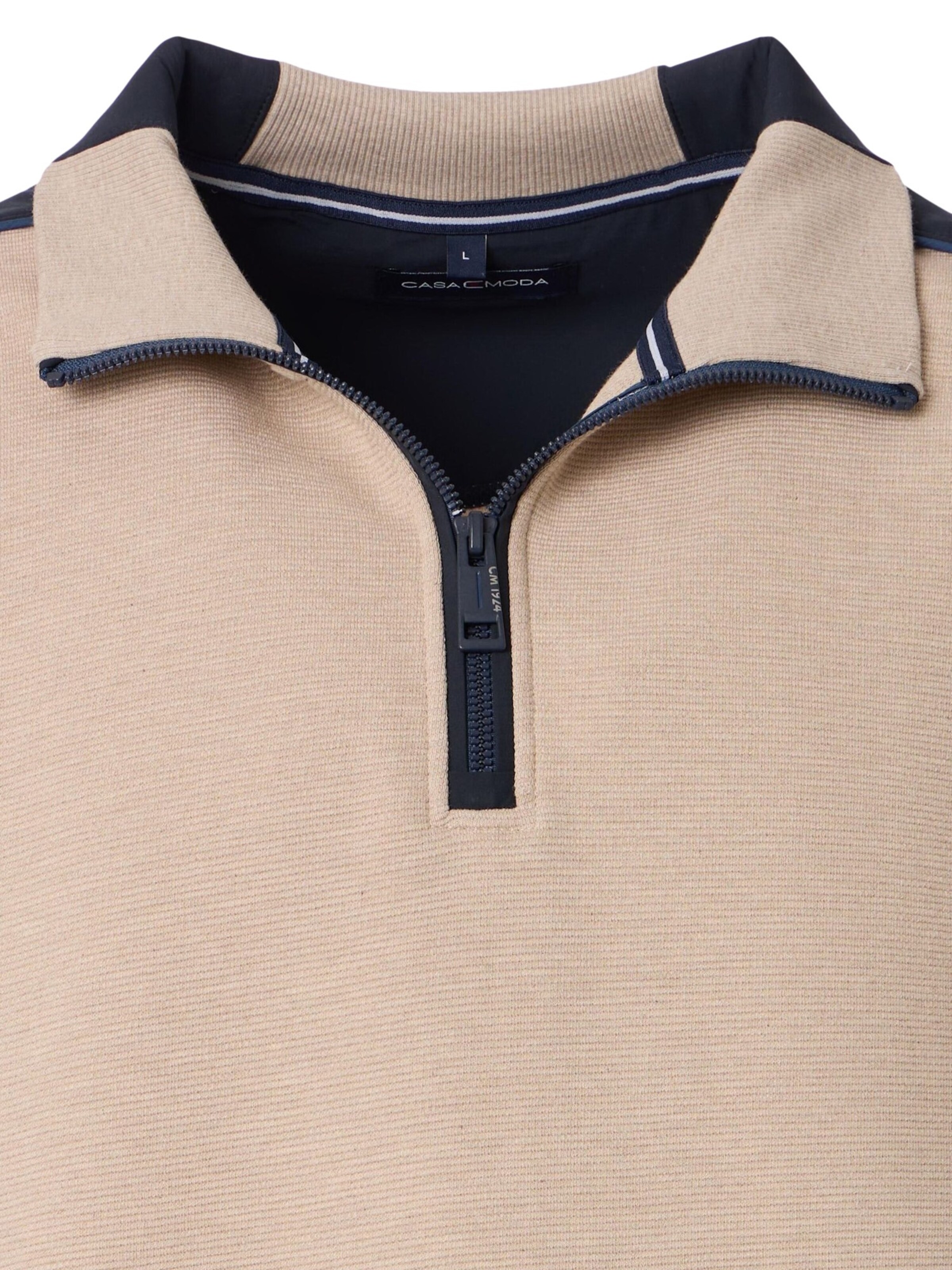 CASAMODA Sweatshirt in Beige