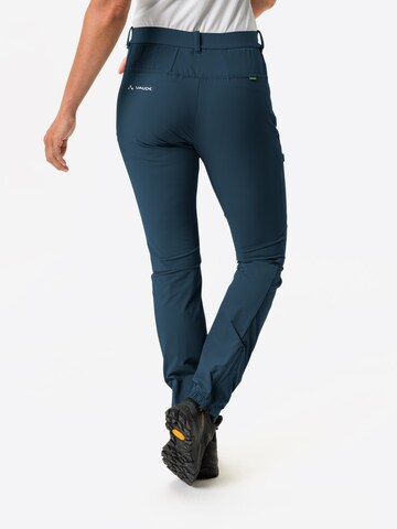 VAUDE Regular Outdoor trousers 'Scopi II' in Blue