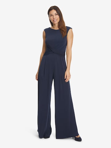 Vera Mont Jumpsuit mit Raffung in Blau