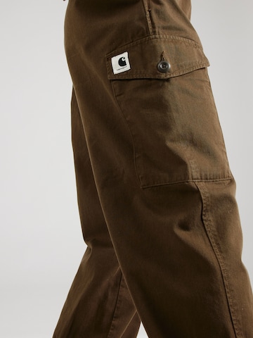 Effilé Pantalon cargo 'Collins' Carhartt WIP en vert