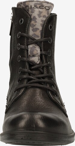 IGI&CO Lace-Up Ankle Boots in Black