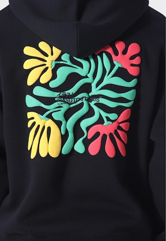 Sweat-shirt 'Zen Forest' Irasuto Studios en noir