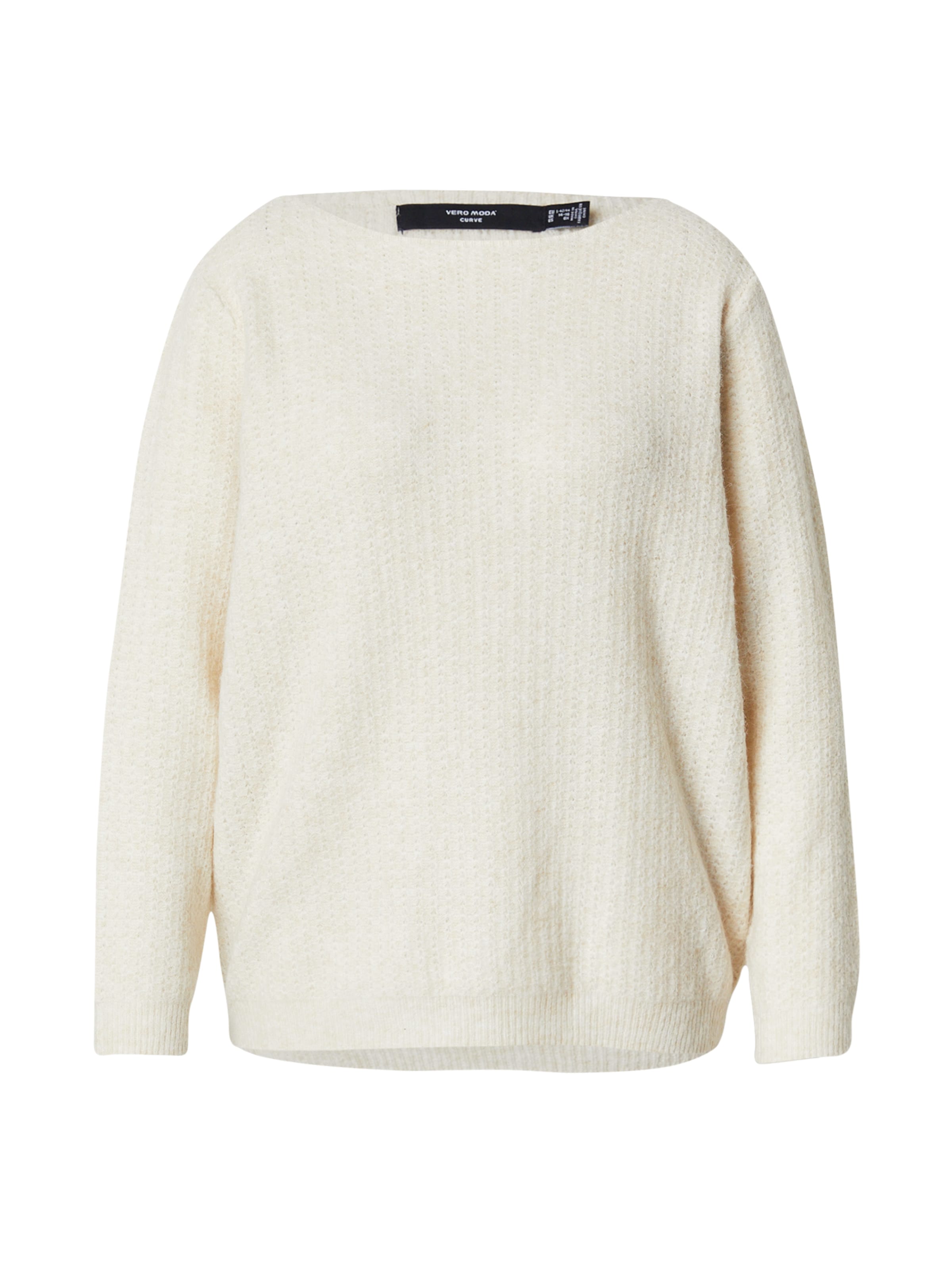 Vero Moda Curve Pulóver 'VMCWendy' - bézs: elől