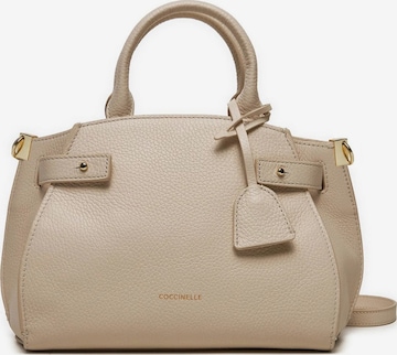 Borsa a mano 'Kliche' di Coccinelle in beige: frontale