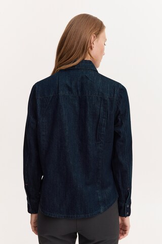 PULZ Jeans - Blusa 'LOVA' en azul