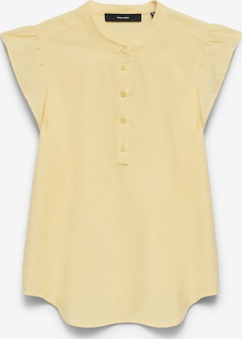 Chemisier 'VMSelma' VERO MODA en jaune : devant