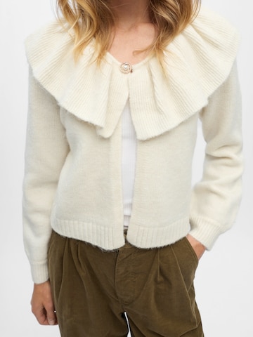 Cardigan 'OBJDENISI' OBJECT en beige