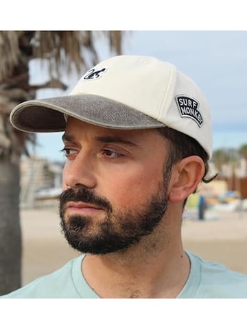 Casquette de sport Surf Monkey en marron : devant