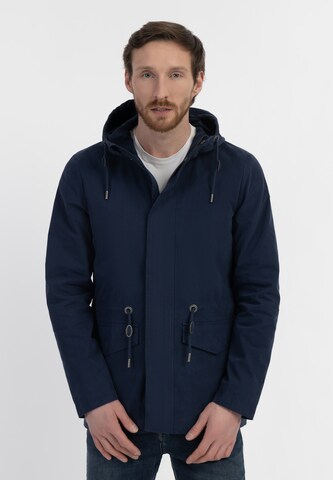 DreiMaster Vintage Between-season jacket in Blue: front