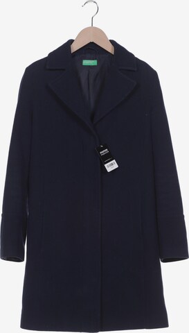 UNITED COLORS OF BENETTON Jacket & Coat in M in Blue: front
