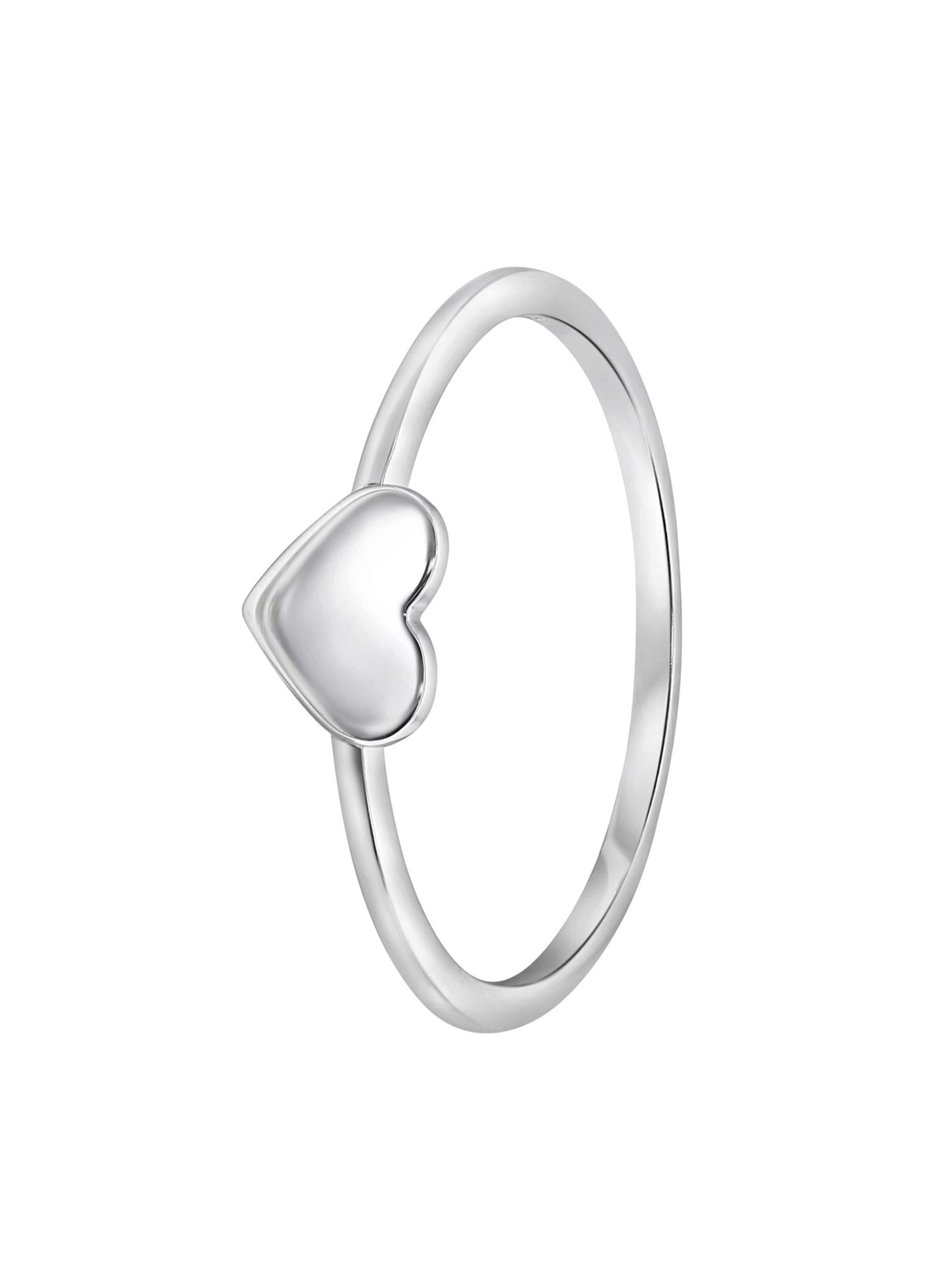 Lucardi Ring in Silver: front