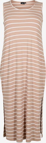 Zizzi - Vestido 'CARLY' en beige: frente