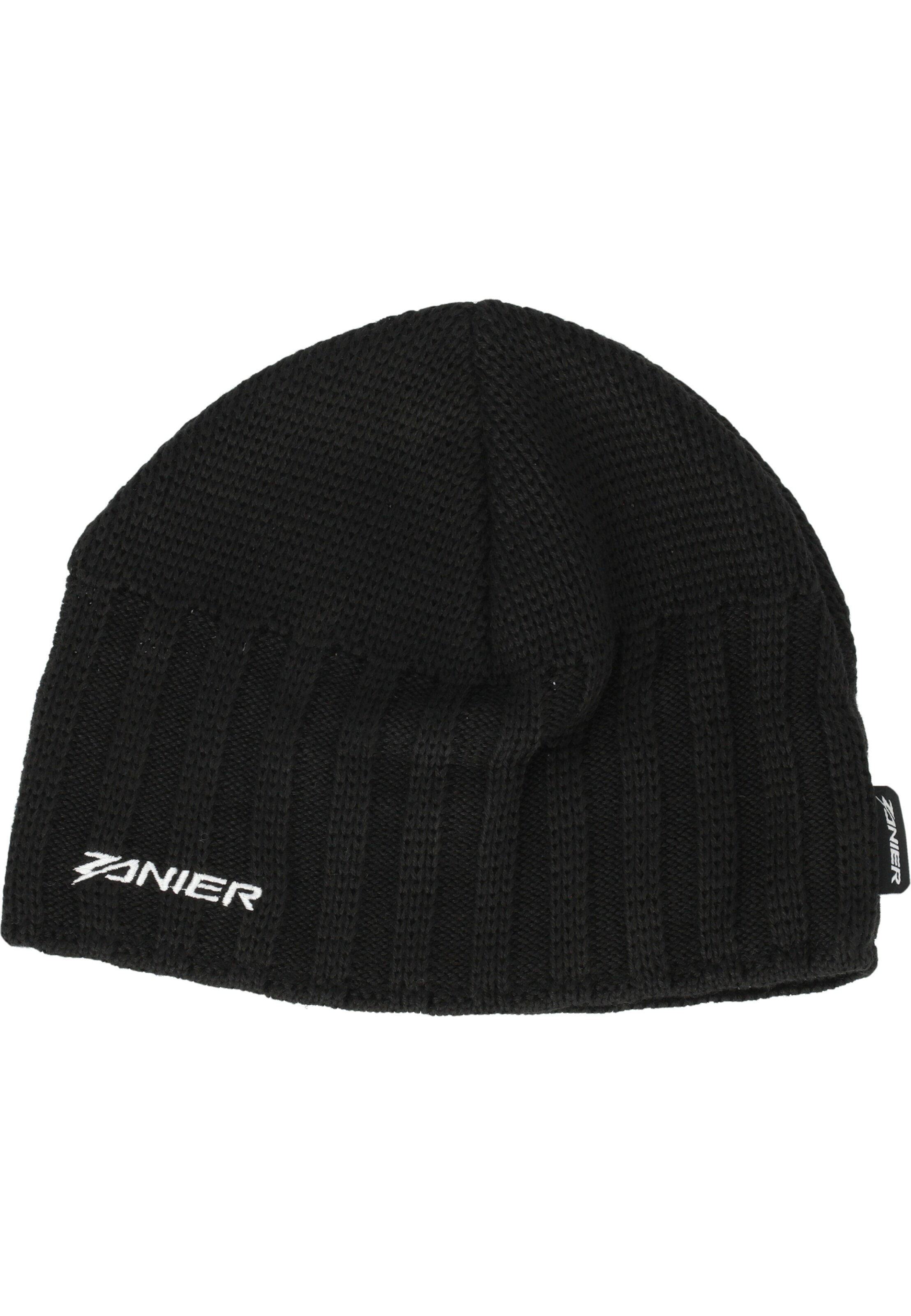 Zanier Beanie 'Isar UX' in Black: front
