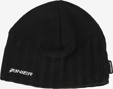 Zanier Beanie 'Isar UX' in Black: front