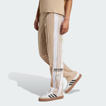 ADIDAS ORIGINALS Loose fit Pants 'ADIBREAK' in Beige: front