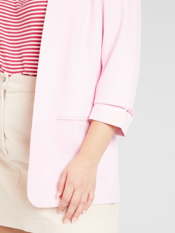 ONLY Carmakoma Blazer 'ELLY' in Pink