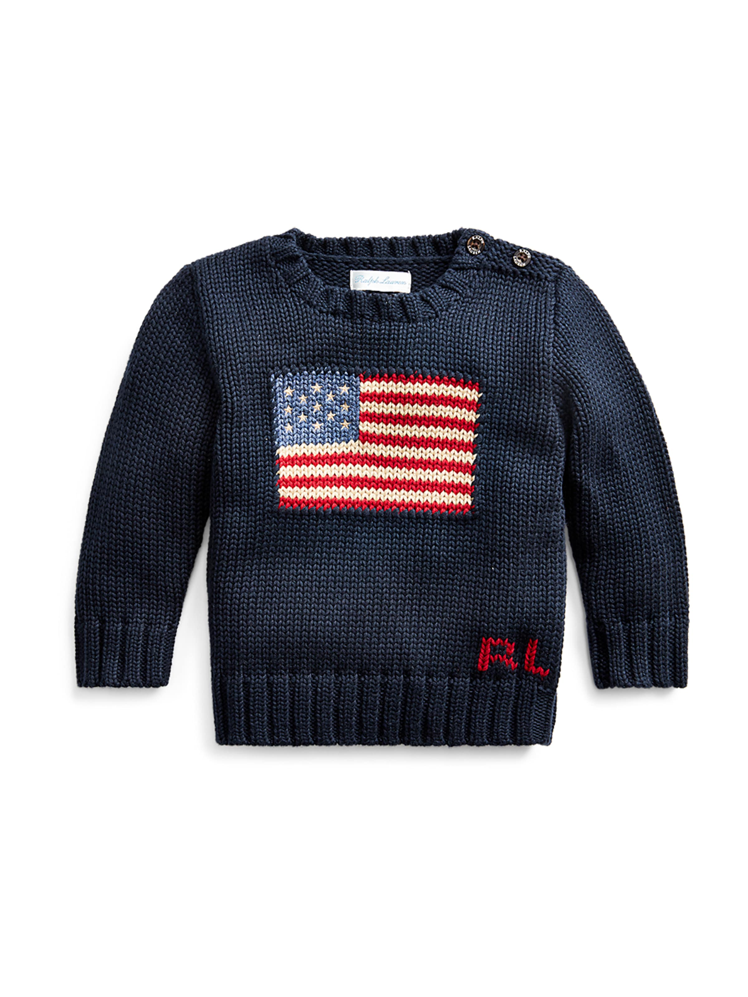 Polo Ralph Lauren Trui in Blauw: voorkant