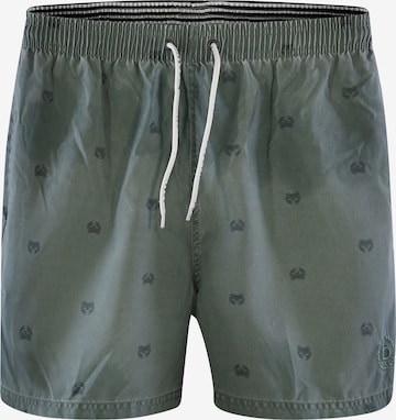 Shorts de bain ' LUDWIG ' bugatti en gris : devant