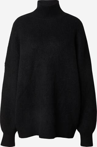 TOPSHOP Sweater in Black: front