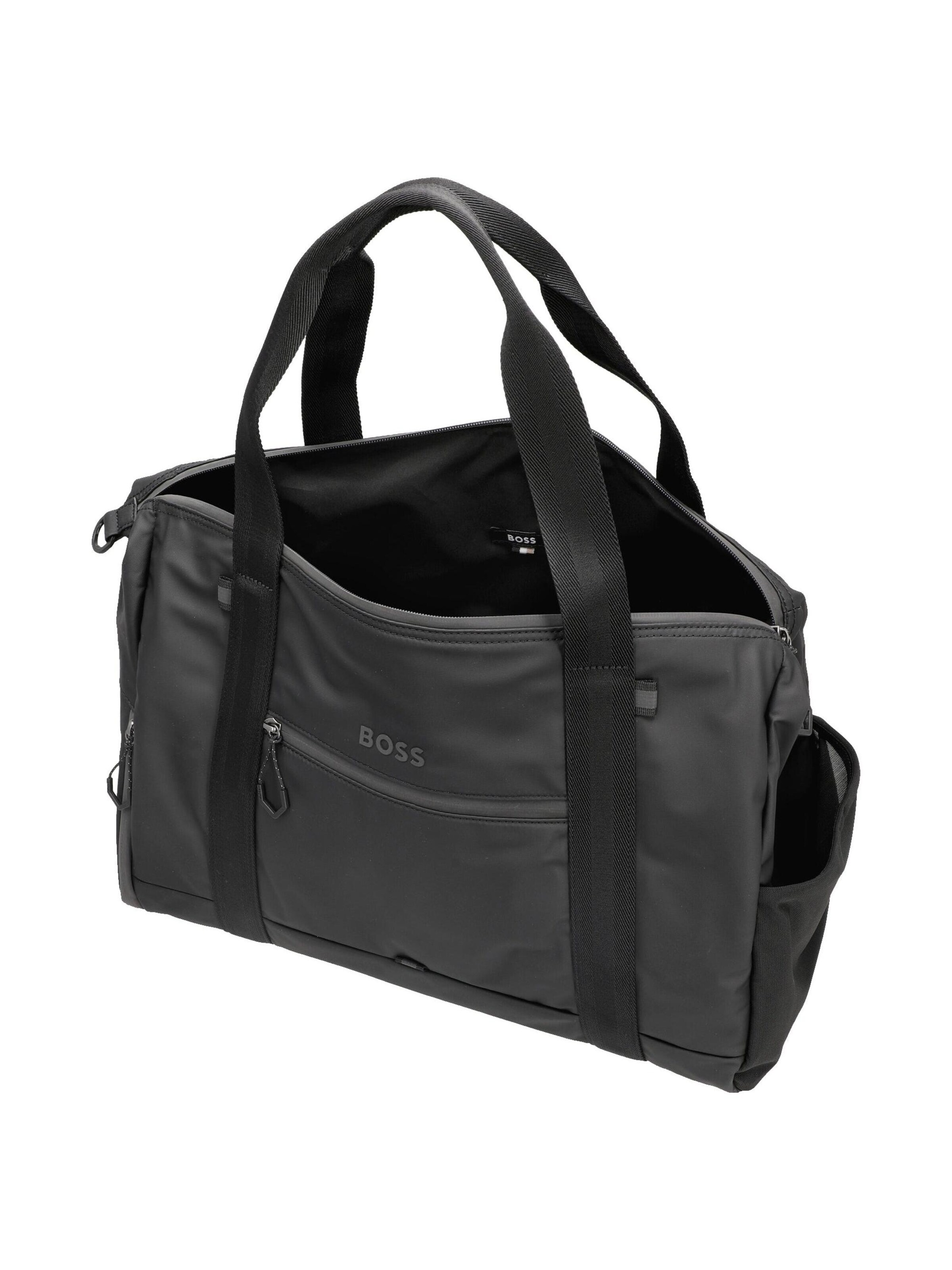 HUGO BOSS Weekend bag 'Stenson' in Black