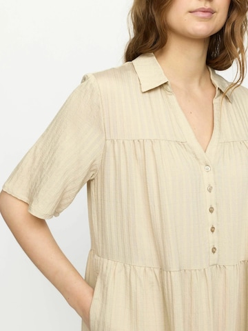 Soft Rebels Jurk 'Chloe' in Beige