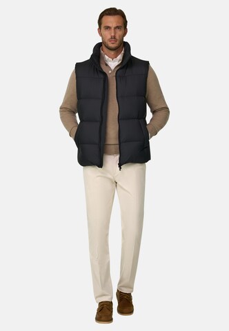 Boggi Milano Bodywarmer in Zwart: voorkant