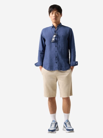 BOGNER Regular fit Button Up Shirt 'Timi' in Blue