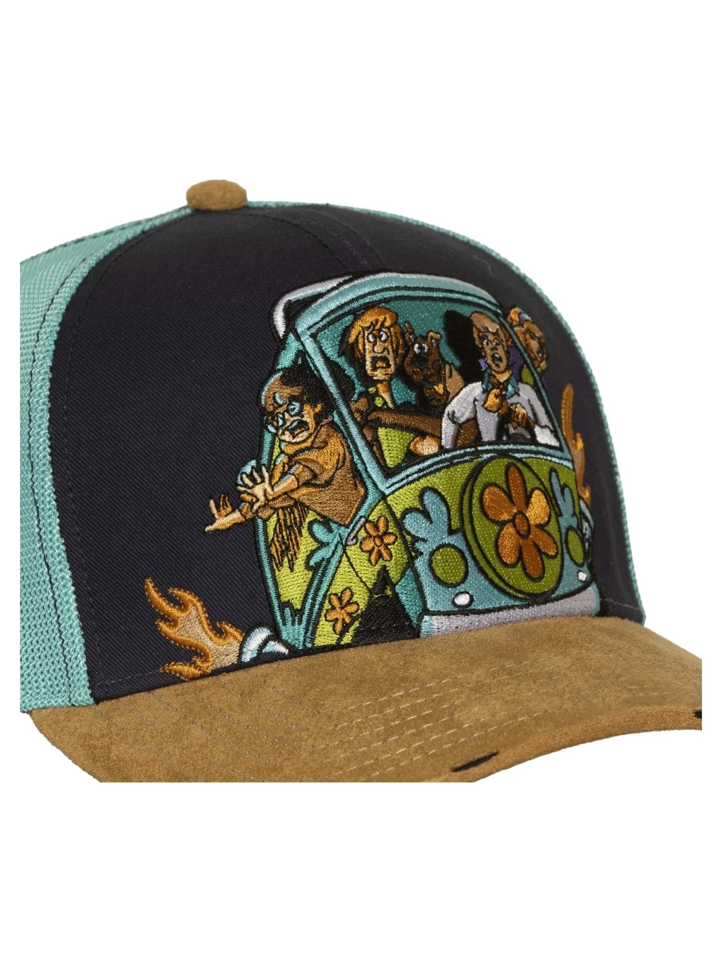 Capslab - Gorra 'Gorra capslab marino mystery van embroidered logo trucker cap' en azul