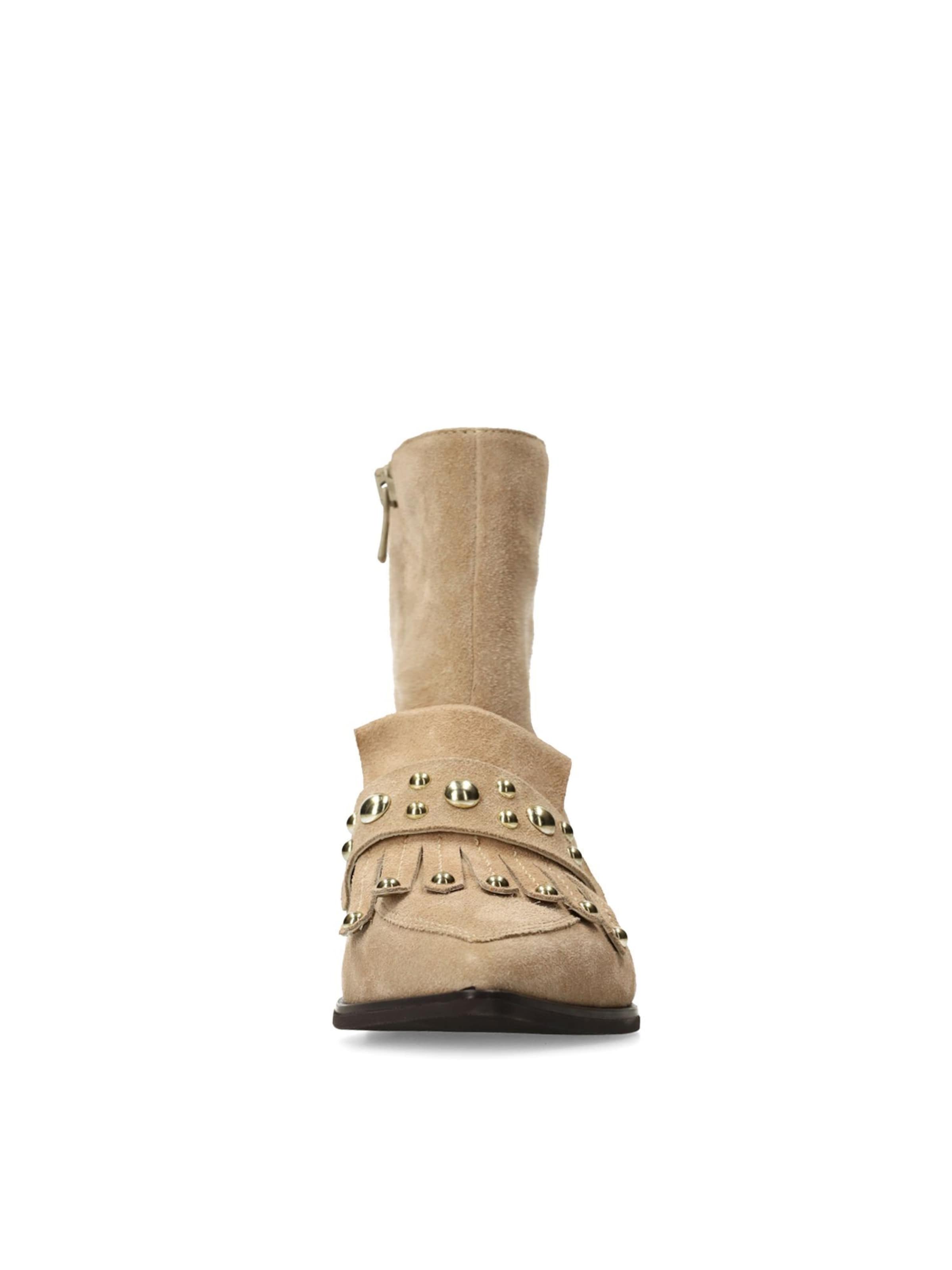MANFIELD Stiefelette in Braun