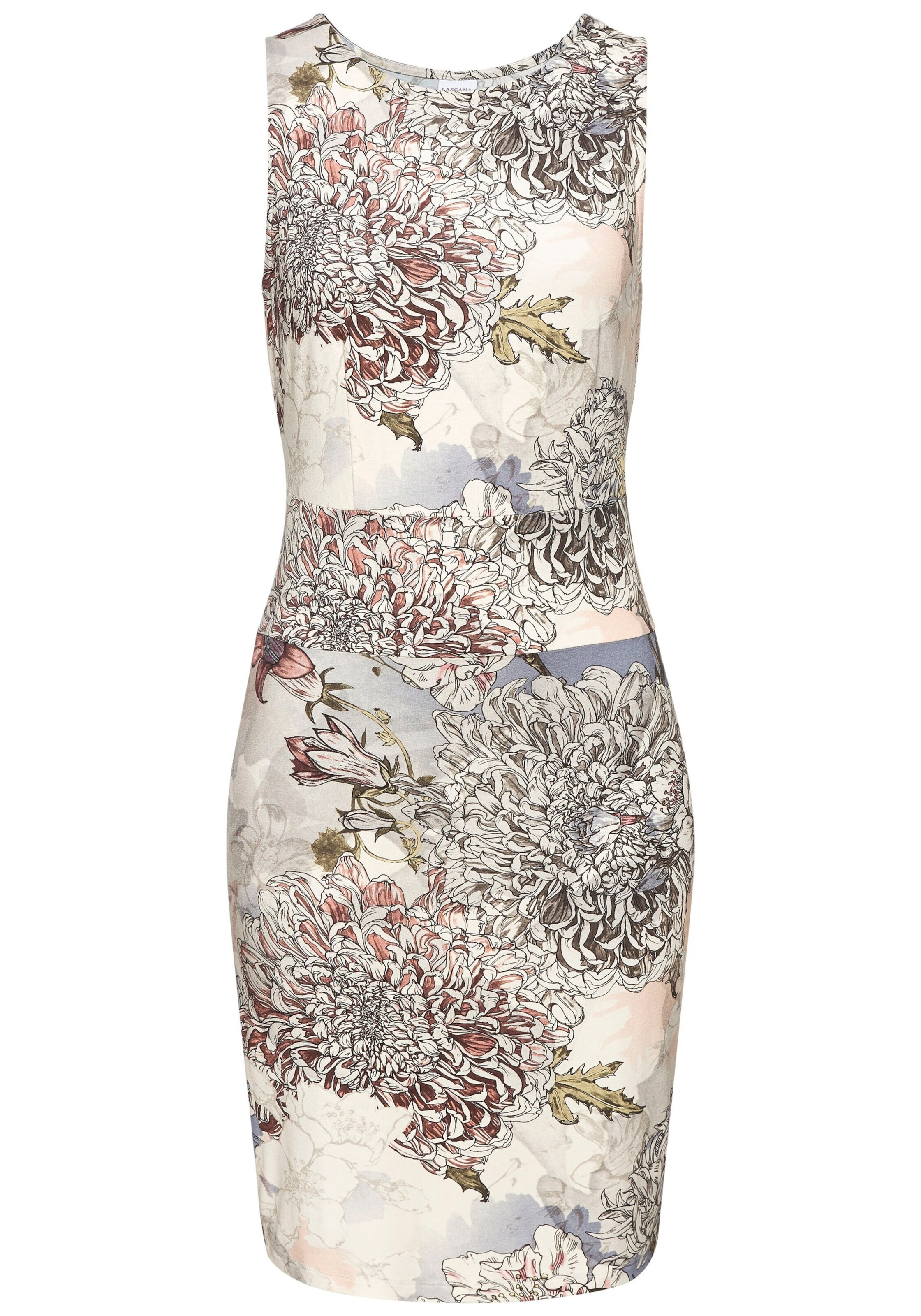 Robe fourreau BUFFALO en mélange de couleurs : devant