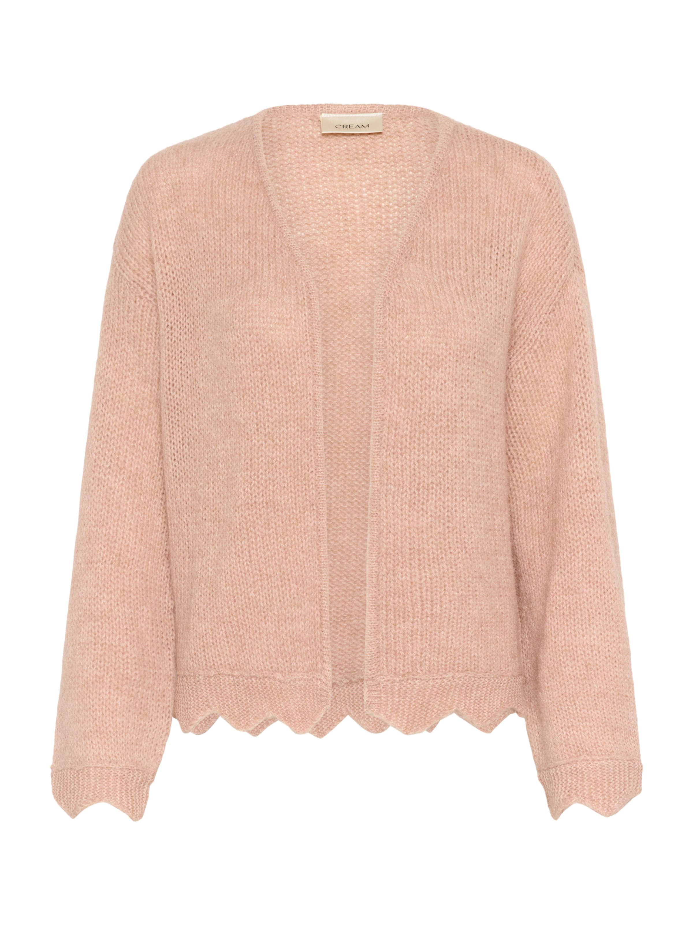 Cream Knit cardigan 'CRNiso' in Pink: front