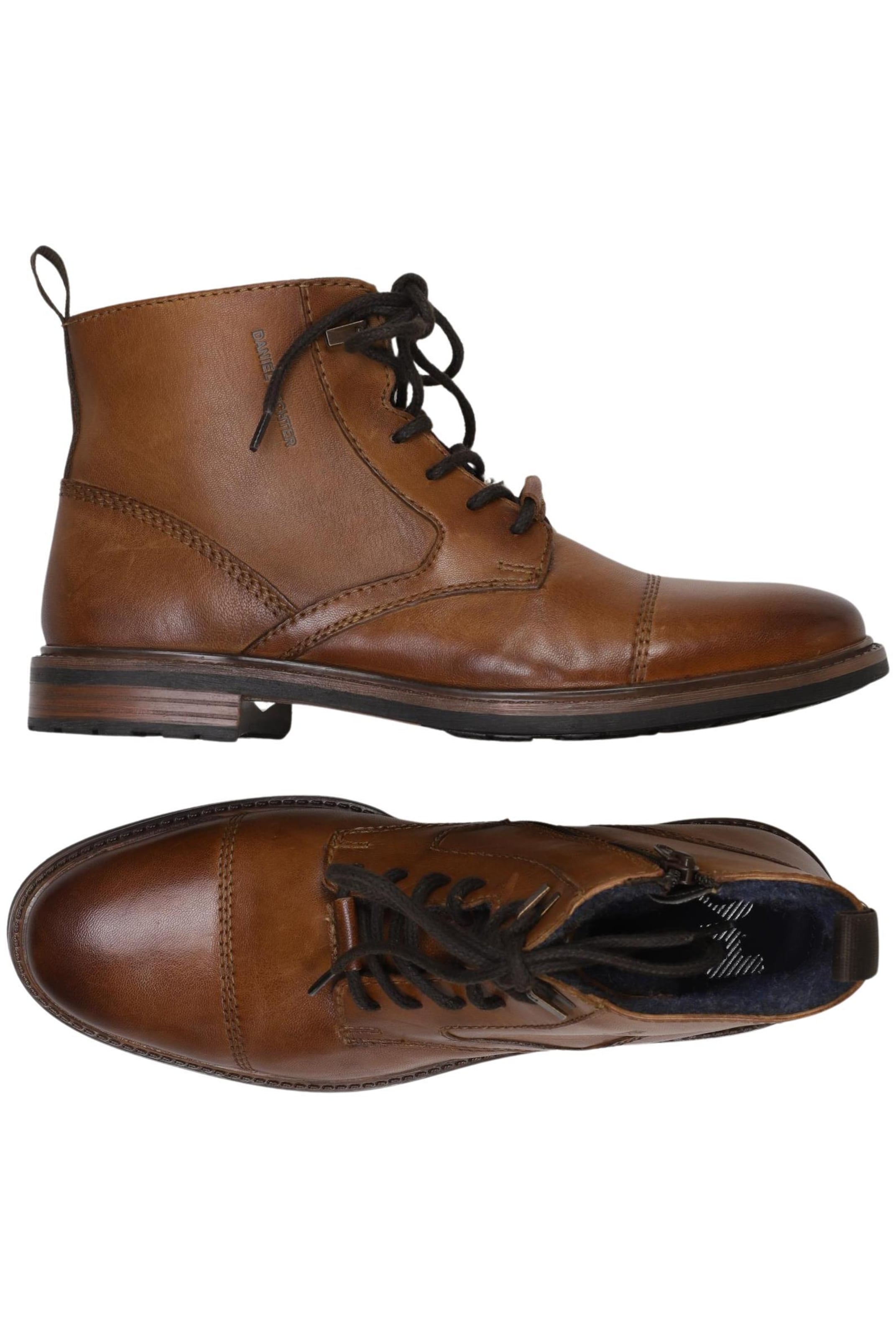 HECHTER PARIS Anke & Mid-Calf Boots in 41 in Brown: front