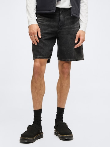 GAP - Loosefit Calças de ganga em preto: frente