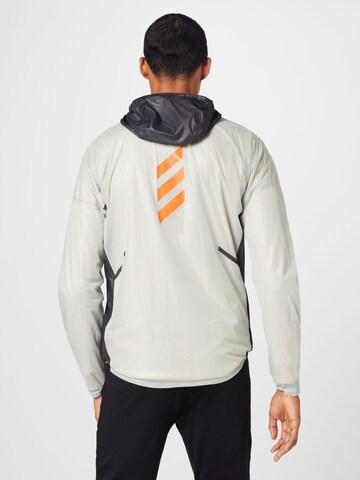 ADIDAS TERREX Sportjacke 'Agravic 2.5-Layer Rain' in Grün