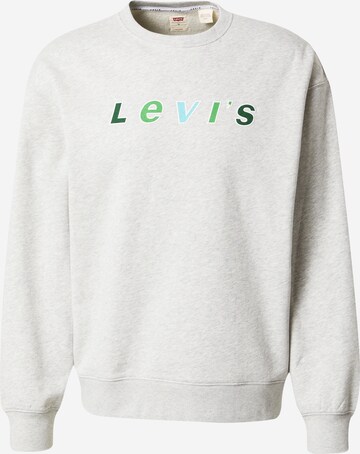 LEVI'S ® Sweatshirt 'Relaxd Graphic Crew' in Grau: predná strana