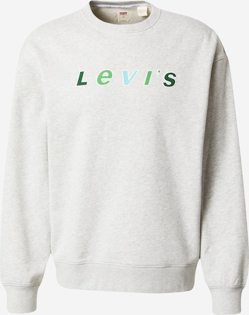 LEVI'S ® Sweatshirt 'Relaxd Graphic Crew' i grå: forside