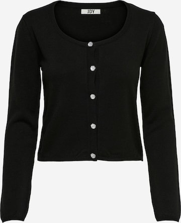 JDY Knit Cardigan in Black: front