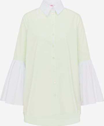 MYMO - Blusa en blanco: frente