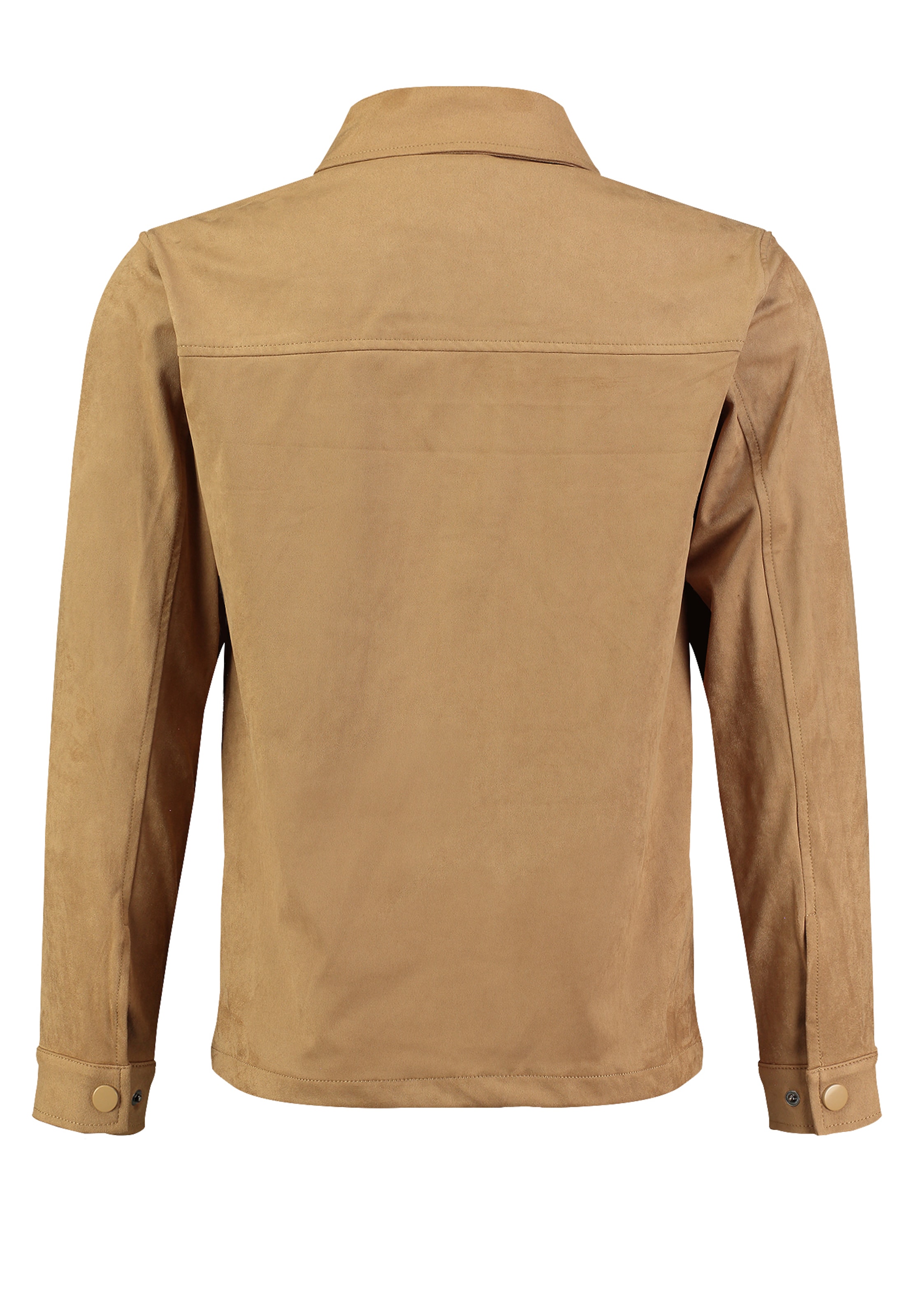 Coupe regular Chemise ' BORDER ' Key Largo en beige