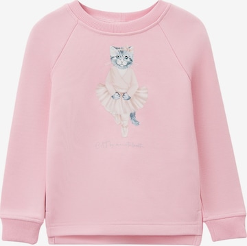 Cat e Lolette Collegepaita 'Ballerina Kitty' värissä vaaleanpunainen: etupuoli