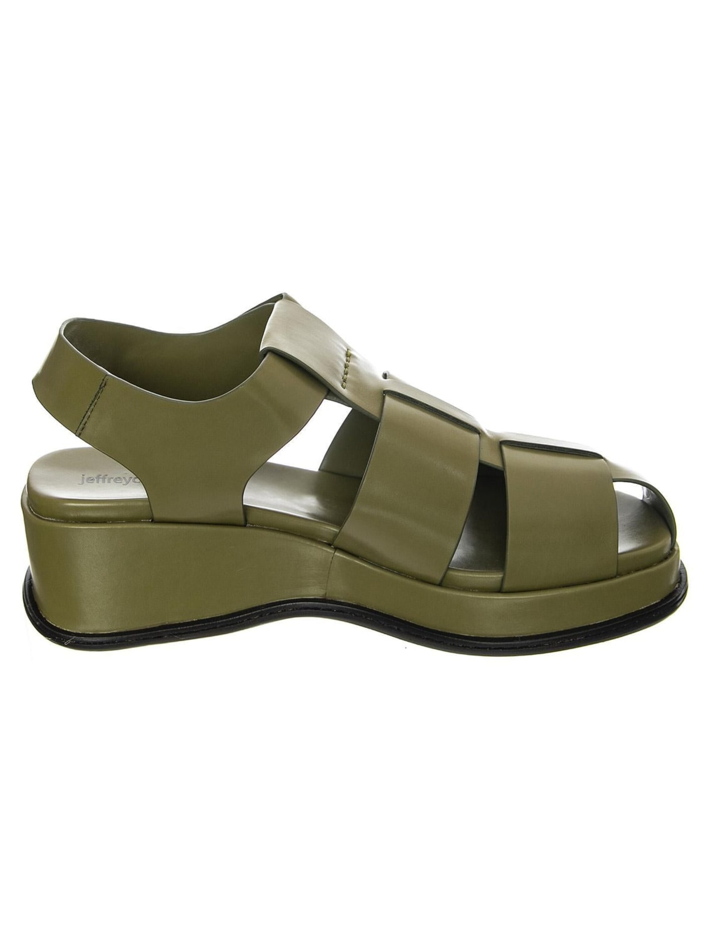 Sandalo 'W' Arminus-Hi Green Pu Sandals' di Jeffrey Campbell in verde