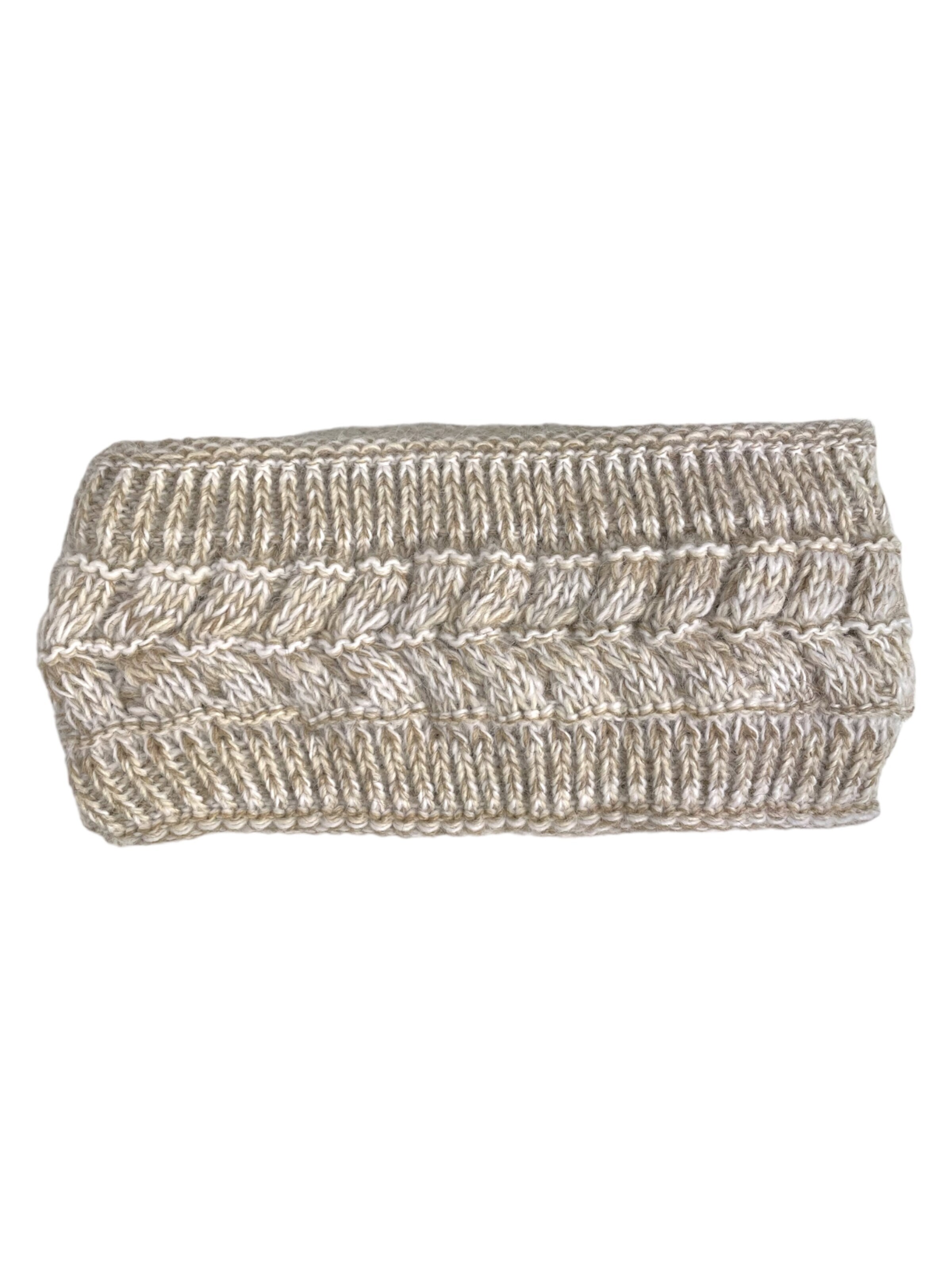 Kumixi Stirnband‌‌‌‌ in Beige: Vorderseite