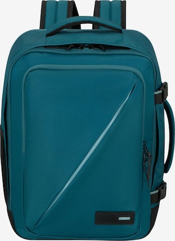 Zaino di American Tourister in blu: frontale